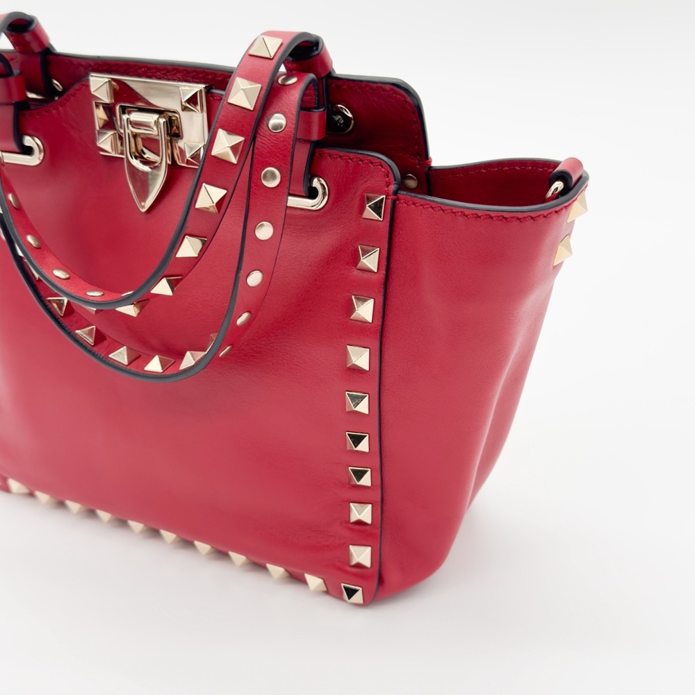 Valentino Rockstud Leather Shoulder Bag - Picture 15 of 17
